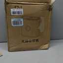 Bathroom Trash can with lid, 3.4 gallon/13 Liter Ultra-Thin Plastic Trash can, Press flip lid Sealed, Suitable for Kitchen, Bedroom, Office, Laundry Room, Toilet, RV (White)