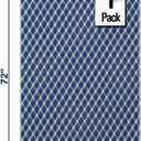 Non-Slip Bed Pads for Incontinence Washable (36" x 72"|1 Pack), Navy Blue Grid, Waterproof Bed Pads, Bed Wetting Pads for Bed, Sofa, Floor, Resuable Underpads for Adults, Seniors, Pet