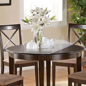Round Clear Table Protector 54 Inch 1.5mm Thick, Clear Round Table Cover Protector, Round Plastic Table Cover, Vinyl Circle Table Top Protector for Dining Room Table, Coffee Table