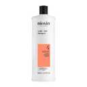Nioxin System 4 Scalp + Hair Thickening Shampoo for Colored, Dry, & Damaged Hair with Progressed Thinning | Maintain Vibrant Color | Cleanse, Nourish & Boost Hair Density with Niacinamide & Biotin (16.9 Fl Oz (Pack of 1))