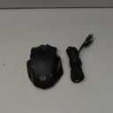 Redragon M913 Impact Elite Wireless Gaming Mouse, 16000 DPI Wired/Wireless RGB Mouse with 16 Programmable Buttons, 45 Hr Battery and Pro Optical Sensor, 12 Side Buttons MMO Mous (Black)
