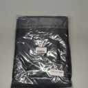 NICETOWN Pitch Black Solid Thermal Insulated Grommet Blackout Curtains/Drapes for Bedroom Window (2 Panels, 42 inches Wide by 63 inches Long, Black)