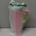 Meoky 50 oz Tumbler with Handle, Tumbler with Lid and Straw, Insulated Stainless Steel Travel Mug, 100% Leak-proof, Keeps Cold for 36 Hours or Hot for 12 Hours (Carnival)