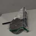 Towel Holder Stand, Stainless Steel Hand Towel Holder Rack for Bathroom Countertop, S-Shape Free Standing Towel Bar Holds 2 Towels for Kitchen Countertop, Black (14 inch)