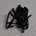 Black Punk Leather Chest Corset Body Waist Chain Belt Adjustable Body Accessories For Women, Girls