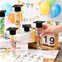 30 Pcs Graduation candy tubes Class of 2026 Graduation party favors candy containers Graduation cap candy boxes with Tassels and Stickers for Grad Table party decoration supplies