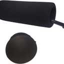 2 x Black Adjustable Jump Rope, Durable, and Easy to Adjust Premium Jump Rope for Men,Women,Children of All Heights and Skill Levels