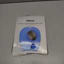 Fellowes Crystals Gel Mouse Pad Wrist Rest - Blue (91141) (9.1L x 7.9W inches)