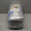 Chair Cushions for Dining Chairs Set of 4 Durable D-Shaped Seat Cushions with Non-Slip Backing Secure Ties Thick Cozy Seat Pad for Kitchen Dining Room Office(18x16.5x3in Light Grey)