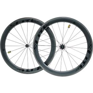 ELITEWHEELS Road Bike Carbon Wheels 700c Clincher 38/50/55/60/82mm Carbon Wheelset Tubeless Ready Cycling Wheel U Shape