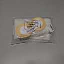 Teling 150 Pcs White Single Flower Sleeves Wrapping Bags for Valentine's Day Single Rose Florist Bouquet Packaging Bags Flower Bouquet Wrapping Bulk with 2 Ribbon for Wedding Birthday Gifts Supplies