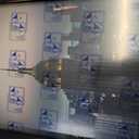  Frame Amo 4x12 Black Modern Picture Frame, 1 inch Border, Acrylic Front, for Wall or Table