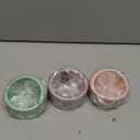 JSLZF Small Animal Bowl Ceramic Hamster Bowl Hamster Food Dish Prevent Knocking Over, Food Splashing and Chewing Feeding Dish for Gerbil Chinchilla Rat (3 PCS)