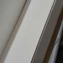 IOTXY Wooden Open Shelf Bookcase - 3-Tier Floor Standing Display Cabinet Rack with Legs, 8 Cubes Bookshelf, Warm White (100CM)