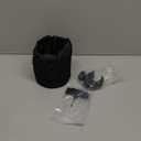 KEMIMOTO Motorcycle Cup Holder, Oxford Fabric Motorcycle Drink Holder with 0.6"-1.5" Alligator Clamp, Universal Water Bottle Cup Accessories for Bike, ATV/UTV, Scooter, Boat, Walker (1 PC,Medium, Black)