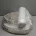 AAAAAcessories D-Shaped Chair Cushions, 2" Thick Dining Chair Pads with Ties and Removable, Machine-Washable Cover, 17" x 16", Set of 4, Oatmeal Beige