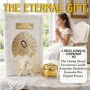 First Communion Bible and Candle - Biblia y Vela de Primera comunión para niña - Vela para Primera comunion niña - First Communion Candle Set for Girl - recuerdos de Primera comunion