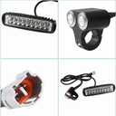 Surron Front Light with Control Switch for Sur Ron Headlight Headlamp Head Light Widen for Electric Bike Light Bee/Surron/Sur-Ron/Sur Ron X/Sur Ron S/X160/X260