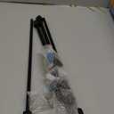 Magnetic Curtain Rods for Metal DoorsNo tools required Easy to use,Multi-Use Adjustable Appliance for Windows Iron Steel Places,Kitchen and bathroom supplies,16-28 Inch2 Pack,Black