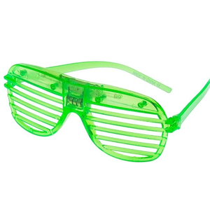 LED Shutter Glasses - Party Flashing Glasses with Lights - Glow LED Sunglasses