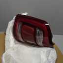 Red Trim LED Type Tail Light Rear Lamp w/Blind Spot (Module NOT Included) Assembly Compatible with 2019-2023 Ram 1500 Left Driver Side 68262531AH 68262531AC 68262531AD