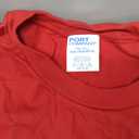 Brick Wall Hockey Goalie T-Shirt, Cranberry Red, Large
