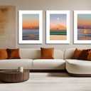 18x24 Picture Frame White 3 Pcs set can Display on the Wall, 18x24 in-3Pack
