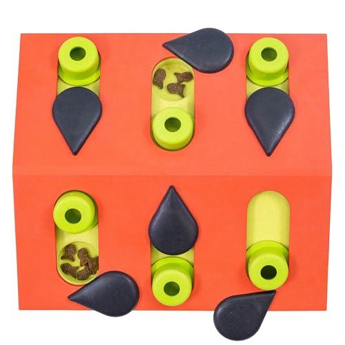Catstages Melon Madness Puzzle & Play, Interactive Treat Puzzle Cat Toy 9 in x 10 in, Pink