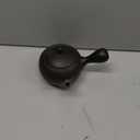 Yamakiikai Japanese Large Kyusu Tokoname Handmade Clay Teapot 15.6 Fluid Ounces Shunjuu Scarlet Crest Pattern Black L339 from Japan (1)