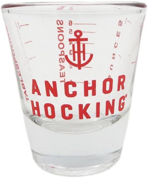 Anchor Hocking Shot Measure, Glass, 1-Ounce