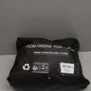 Pioneer Camp Ski Jacket Men Baggy Waterproof Insulated Half Zip Snowboard Snow Coat Shell Jackets Winter Warm Outdoor (Medium, Black)