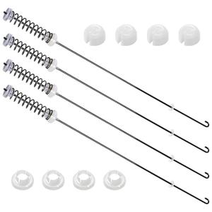 4PCS Washer Suspension Rods Upgraded NTW4605EW0 NTW4516FW1 NTW4516FW2 WTW4800BQ0 RTW4641BQ1 RTW4516FW1 Fit for Maytag Whirlpool Amana MVWC200BW1 WTW4616FW2 RTW4641BQ0 NTW4516FW3 WTW4800BQ1 WET4027HW0