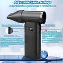 Cordless Acrylic Paint Pouring Blower, Paint Pouring Supplies, Mini Paint Dryer with 3 Nozzles, Pour Painting Tool for Fluid Art, Watercolor, Dutch Pour, Perfect for Artists & Floetrol Paint Projects