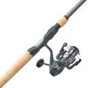 Ugly Stik Elite Spinning Reel and Fishing Rod Combo, 30 Size Reel - 6'6" - Medium - 2pc - Multicolor