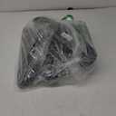 Amazon Basics Non-slip Heavy Duty Plastic Hanger with Rubber and Horizontal Bar, Pack of 50, Gray