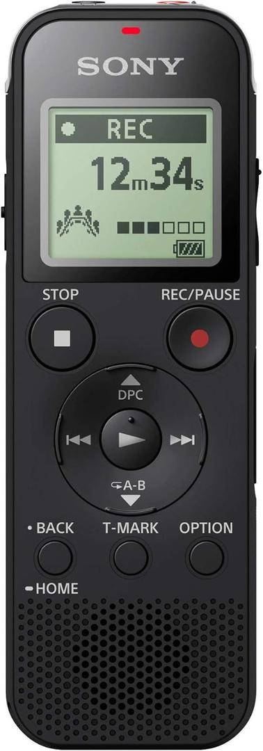 Sony ICD-PX470 Stereo Digital Voice Recorder with Built-in USB Voice Recorder, Black Sony ICD-PX470 Stereo Digital Voice Recorder with Built-in USB Voice Recorder, Black