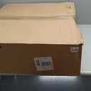 23.6 in Bamboo Woven Rattan-Style Ceiling Light, Boho Ceiling Light Fixture with Remote, LED Dimmable Ceiling Light, Boho Light Fixture for Bedroom Living Room Dining Room Light