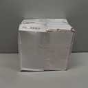 sweet grain Sublimation Tumblers 40 oz with Handle(4 Pack) - Stainless Steel Double Wall Vacuum Insulated Large Tumbler Bulk with Removable Handle and Straw - Black & White Handle