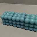 Handcrafted Pastel Blue Bubble Cube Candles – Aesthetic Soy Wax Decorative Candles Description