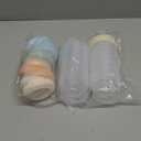 VITEVER [16 Pack] 4 oz Small Containers with Lids, Reusable Plastic Jars for Snack and Puree, Salad Dressing Container to Go, Deli Containers, Freezer Baby Food Containers, Dishwasher Safe, BPA Free