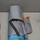 Happy Travel Beach Tent, UPF 50+ UV Protection Sun Shade Shelter for 3/4/5/6/7/8 Person, Portable Beach Canopy for Family & Baby, Lightweight & Easy Setup Beach Cabana with 3 Ventilation Mesh Windows (Sky Blue)