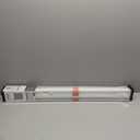 AOSKY Cordless Zebra Blinds for Windows Pull Down Roller Window Shades Dual Layer Light Filtering Privacy for Day and Night, Free-Stop Door Shades for Home Easy to Install (51" W X 72" H, White)