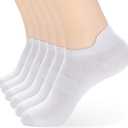 ATBITER Ankle Socks Womens and Men Thin Athletic Running Low Cut No Show Socks With Heel Tab 6 Pairs (7-9)
