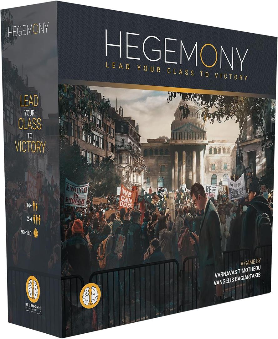 Hegemony: Lead Your Class to Victory - Unique Asymmetric Card Driven Game, Political Economic Board Game, Ages 14+, 2-4 Players