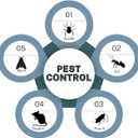 12 Pack Indoor Pest Control Pouches - Silverfish Repellent for Home, Ant/Spider/Cockroach/Mouse Defense, Natural Insect Repellent Pouches,Long-Lasting Pest Prevention