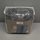 H.VERSAILTEX Real Velvet Plush 3 Piece Stretch Sofa Covers Couch Covers for 2 Cushion Couch Loveseat Covers Width Up to 72 Inch Feature Thick Soft Stay in Place (Medium Sofa, Grey)