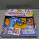 Crayola Marker Airbrush Spray Art Kit, Battery-Powered Sprayer with 8 Washable Markers & 5 Stencils, Holiday for Kids, DIY Craft Set, Ages 6+