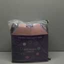 Heated Blanket Throw 50" x 60" - Soft Flannel Sherpa Electric Blanket Throw with 5 Heating Levels & 4 Hours Auto Off, Machine Washable, Ideal Gift for Grandma (Purple)