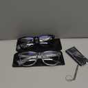 2 PCS Blue Light Glasses for Woman, Blue Light Glasses Men Bluelight Blocking Glasses Eyeglasses For Reading Gaming