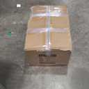 MALOL Swivel Bar Stools Set of 3, Mid Century PU Leather Counter Height Bar Chairs with Low Back and Metal Legs, Modern Bar Stool Chair for Kitchen Island, Black